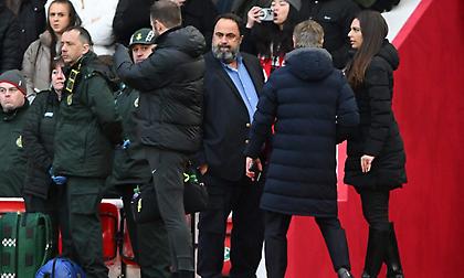 Το Sky Sports διαψεύδει ότι προσωπικό ασφαλείας παρενέβη για την απομάκρυνση του Βαγγέλη Μαρινάκη
