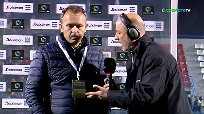 Μπράτσος: «Οι παίκτες μου έκαναν εξαιρετική προσπάθεια αλλά αδίκησαν τους εαυτούς τους»