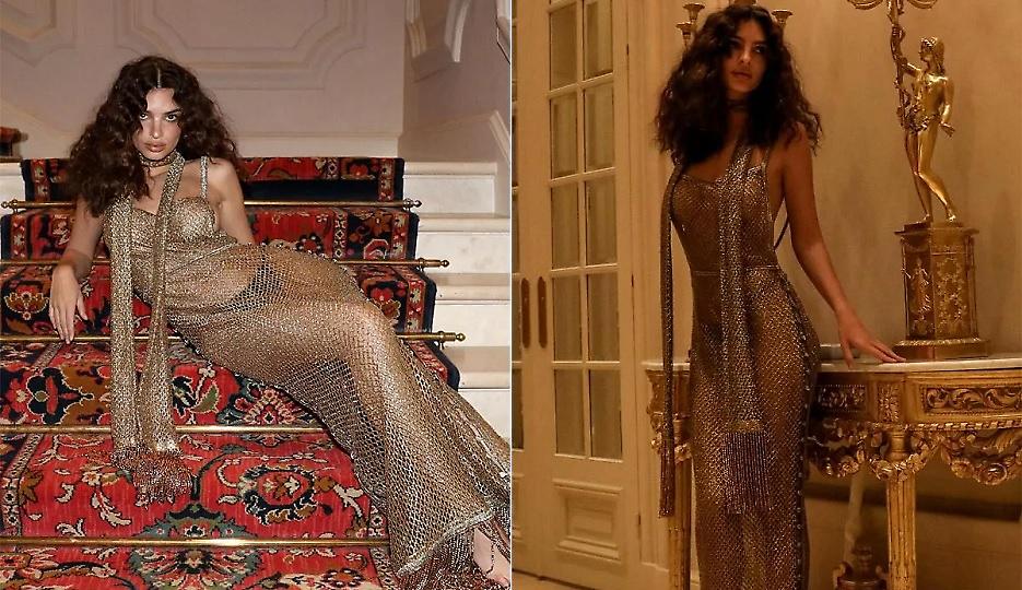 Άκρως αποκαλυπτική η Έμιλι Ραταϊκόφσκι στο Παρίσι