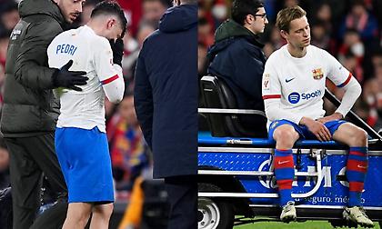 Μπαρτσελόνα: Χάνει για αρκετά ματς Ντε Γιονγκ και Πέδρι