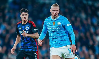 Σκόραρε πάλι ο Χάαλαντ, έφτασε τα 41 γκολ σε 37 ματς στο Champions League