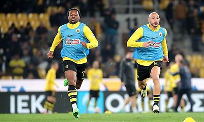 Χωρίς πέντε η προπόνηση της ΑΕΚ