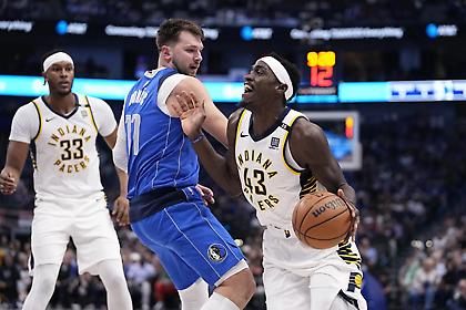 Με 9 παίκτες διψήφιους, οι Πέισερς κέρδισαν Ντόντσιτς και Μάβερικς