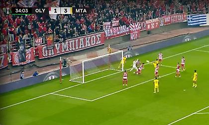 Άγγιξε το χατ-τρικ ο Ζάχαβι και το 1-4 η Μακάμπι στο «Καραϊσκάκη»