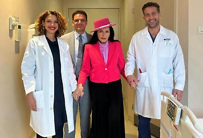 Ξανά στο νοσοκομείο η Ζωζώ Σαπουντζάκη