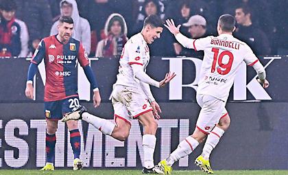 Πέρασε δια πυρός και σιδήρου από τη Γένοβα η επτάψυχη Μόντσα!