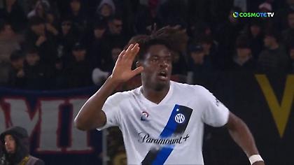 Κεφαλιά οβίδα του Μπίσεκ και προβάδισμα για την Ίντερ στην έδρα της Μπολόνια