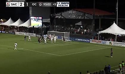 Σκόραρε στην εκπνοή ο τερματοφύλακας του Σακραμέντο