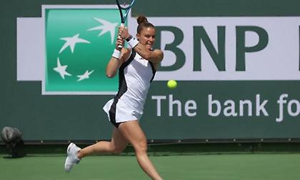 Με συνοπτικές διαδικασίες στoυς «16» του Indian Wells η Σάκκαρη