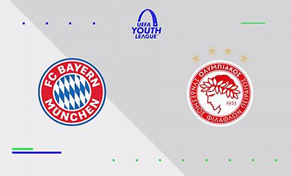 Live streaming: Η μάχη του Ολυμπιακού με την Μπάγερν στους «8» του Youth League