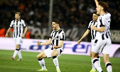 ΠΑΟΚ: Η ισοφάριση του σκορ του πρώτου αγώνα με σουτ-καραμπόλα του Κουλιεράκη!