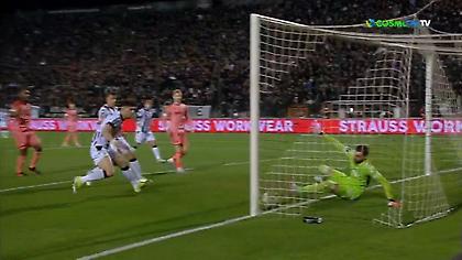 Άγγιξε το γκολ ο ΠΑΟΚ με Κουλιεράκη, μεγάλη επέμβαση του Νέβιστιτς!