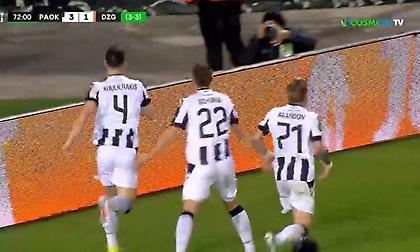 Γκολ από τον Κουλιεράκη και προβάδισμα πρόκρισης για τον ΠΑΟΚ