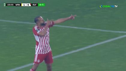 Μασούρας, Ελ Αραμπί και... 6-1 ο Ολυμπιακός!