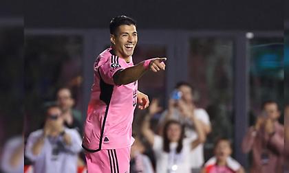 Νίκη με ανατροπή χωρίς Μέσι για Ίντερ Μαϊάμι-Δύο γκολ ο Σουάρες