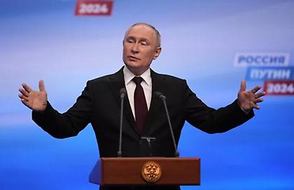 Εκλογές στη Ρωσία: Ο Πούτιν ξανά πρόεδρος – «Κανείς δεν θα μας συντρίψει»