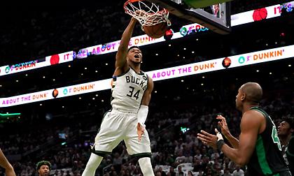 Εκτός από το ντέρμπι με Σέλτικς ο Γιάννης Αντετοκούνμπο