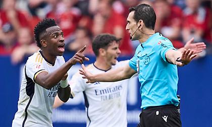 Βίντεο ντοκουμέντο της Ρεάλ: Οι οπαδοί της Οσασούνα φώναζαν «Βινίσιους ψόφα» και ο διαιτητής αδιαφορούσε!