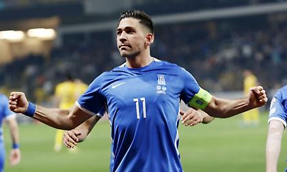 Μπήκε στην πρώτη δεκάδα των σκόρερ της Εθνικής ο Μπακασέτας!