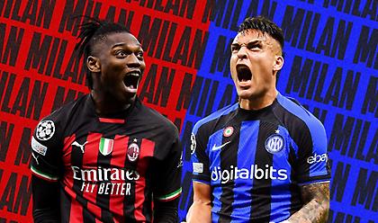 Γράφεται ιστορία στο Μίλαν-Ίντερ: Πρώτη φορά που διεξάγεται ημέρα Δευτέρα