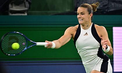 Καθάρισε με συνοπτικές διαδικασίες τη Γιουάν και πέρασε στον τρίτο γύρο του Μαϊάμι η Σάκκαρη