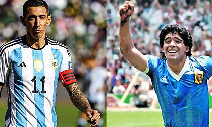 Προσπέρασε τον Μαραντόνα σε ασίστ στην εθνική Αργεντινής και έγραψε ιστορία ο Ντι Μαρία