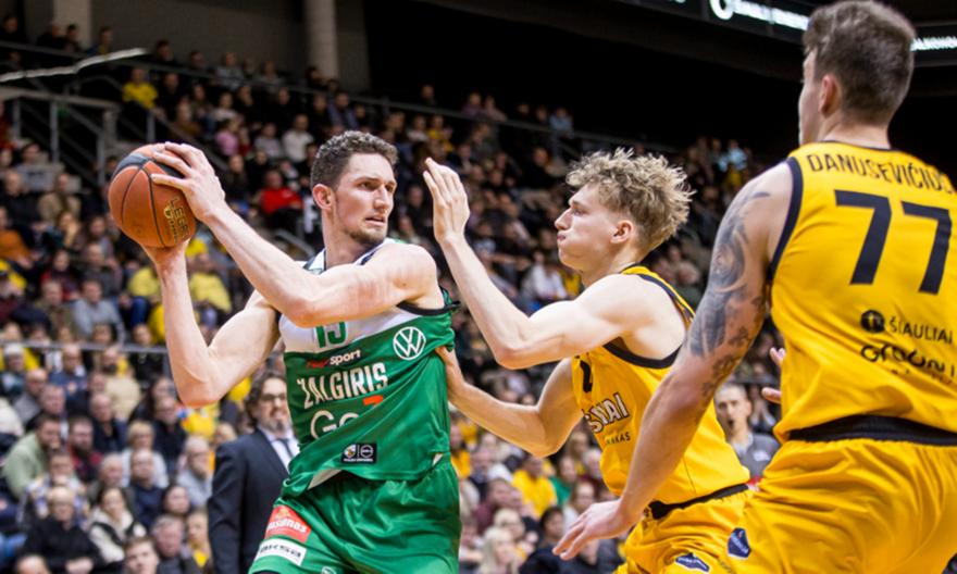 Σιαουλιάι-Ζάλγκιρις 69-92: Πέρασε με άνεση και από την έδρα της Σιαουλιάι η Ζαλγκίρις
