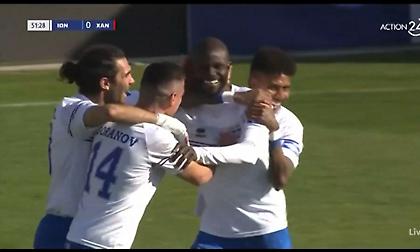 Απίθανη γκολάρα από τον Ντάουντα στο Ιωνικός-Χανιά: «Κρέμασε» τον τερματοφύλακα με το εξωτερικό!