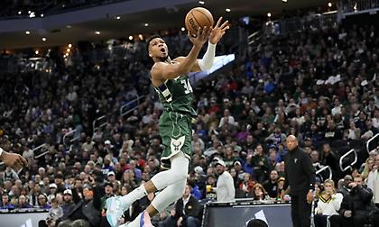 Έσπασε το προσωπικό του ρεκόρ πόντων σε μία σεζόν ο Γιάννης!