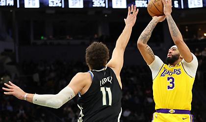 Άλωσαν το Μιλγουόκι του «τριπλού» Αντετοκούνμπο οι Λέικερς - Σούπερ Ντόντσιτς στο Σακραμέντο καθάρισε για τους Μάβερικς