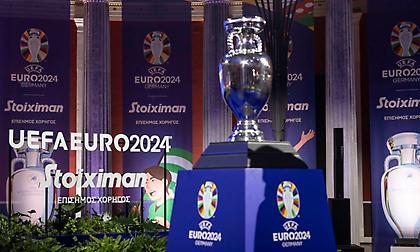 Δες τα highlights από την επίσκεψη του τροπαίου του UEFA Euro 2024™ στο Ζάππειο
