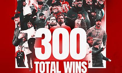 Απίστευτος Κλοπ, έφτασε τις 300 νίκες στον πάγκο της Λίβερπουλ!