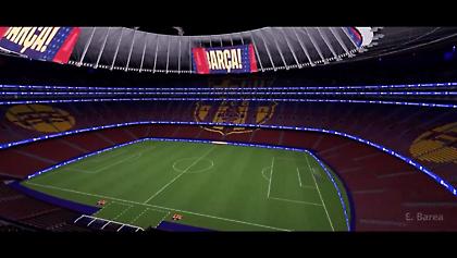 Εντυπωσιάζουν τα πλάνα από το νέο «Καμπ Νου»!