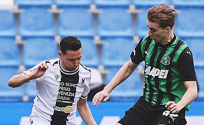 Επτάψυχη Ουντινέζε κράτησε στα χαμηλά τη Σασουόλο - Παρέμειναν μπλεγμένες Κάλιαρι και Βερόνα