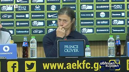 Επική αντίδραση Αλμέιδα σε ερώτηση για τη διαιτησία και... καληνύχτα στα ελληνικά!