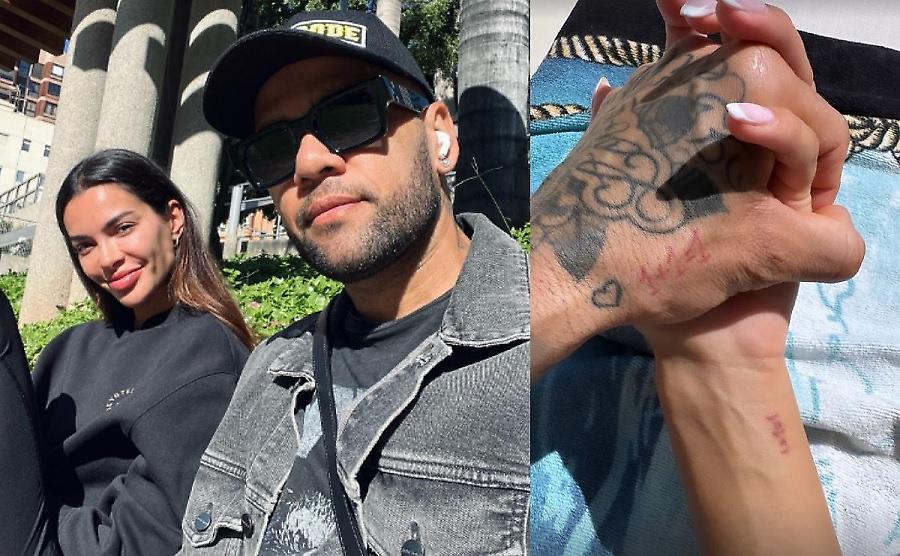 Ξανά μαζί Ντάνι Άλβες και Ζοάνα Σανθ μετά την αποφυλάκισή του: Η φωτογραφία που το επιβεβαιώνει