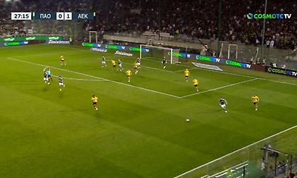 Το πέναλτι που ζήτησε ο Παναθηναϊκός σε πτώση του Γεντβάι