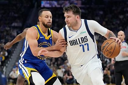 Ο Τόμπσον καθάρισε στο τέλος για τους Γουόριορς, παρά το 20ό triple-double του Ντόντσιτς