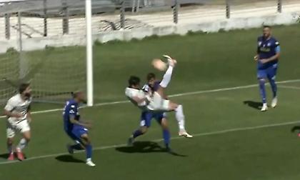 Η γκολάρα του Λουκίνα με ψαλιδάκι με την οποία μείωσε η Athens Kallithea