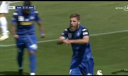 Προβάδισμα για τα Χανιά κόντρα στην Athens Kallithea με κεφαλιά του Μάναλη