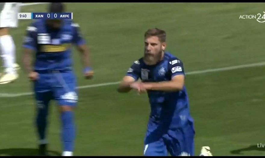 Χανιά-Athens Kallithea: Το 1-0 του Μάναλη