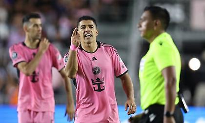 Μέσι και Σουάρες τα έβαλαν με τον διαιτητή και το σταφ της Μοντερέι μετά την ήττα της Ίντερ Μαϊάμι!