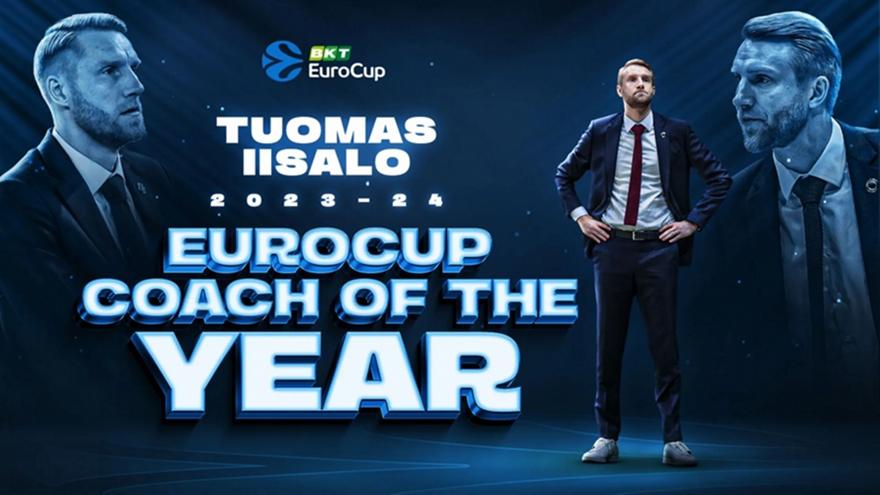 Eurocup: Προπονητής της χρονιάς ο Τουόμας Ιισάλο της εκπληκτικής Παρί!