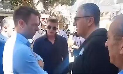 Τα είπε με Μπούση στο Ηράκλειο ο Κασσελάκης