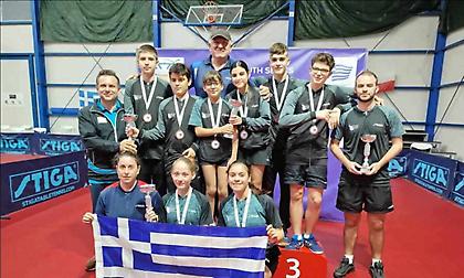 Europe Youth Λουτρακίου: Τρία χρυσά στο ομαδικό η Πολωνία, ένα η Ρουμανία – Τρίτη η Ελλάδα στους αθλητές Under 15