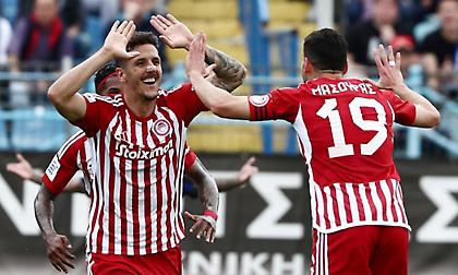 Το πάρτι του Γιόβετιτς και οι «καυτοί» φορ: Οι καλύτερες φάσεις από την πεντάρα του Ολυμπιακού στη Λαμία