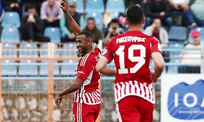 Μπήκε με την μπάλα στα δίχτυα ο Ελ Κααμπί για το 3-0 του Ολυμπιακού στο 45+1!