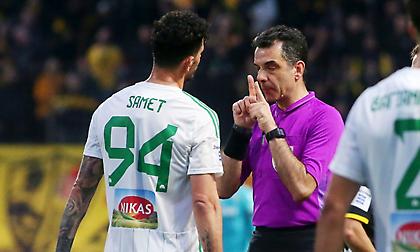 Μαντάρα η διαιτησία του Στάβρεφ στο «Κλ. Βικελίδης» - Εύκολες κάρτες στους «πράσινους», αλλά… πολύ δύσκολα φάουλ!