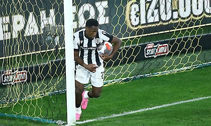 Πέτυχε το πρώτο γκολ του ΠΑΟΚ στην OPAP Arena και μείωσε στο ντέρμπι με την ΑΕΚ ο Μπάμπα!