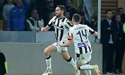 Το γκολ του Οζντόεφ στο 89’ που ξέρανε την ΑΕΚ και έδωσε τον βαθμό στον ΠΑΟΚ